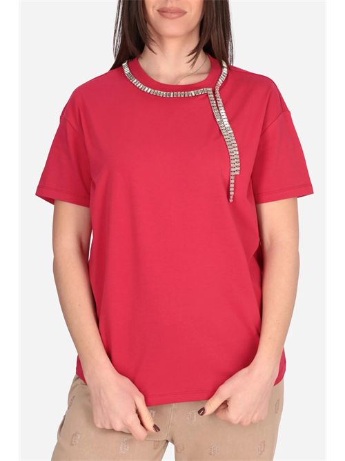 T-shirt in jersey LIU JO | CA6167JS088/P9573